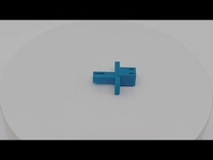 FTTH One Piece Type LC To ST Hybrid Fiber Adapter Ceramics Sleeve