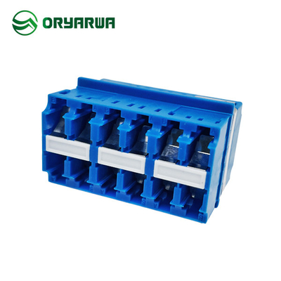 12 Ports LC Fiber Optic Adapter With Inner Shutter